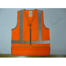 Reflective Safety Vest with Extended Tail